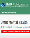 JMIR Mental Health杂志封面